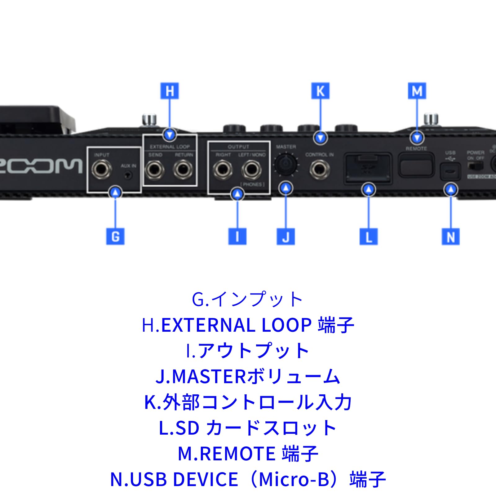 Zoom G6 Guitar Multi Effect Processor